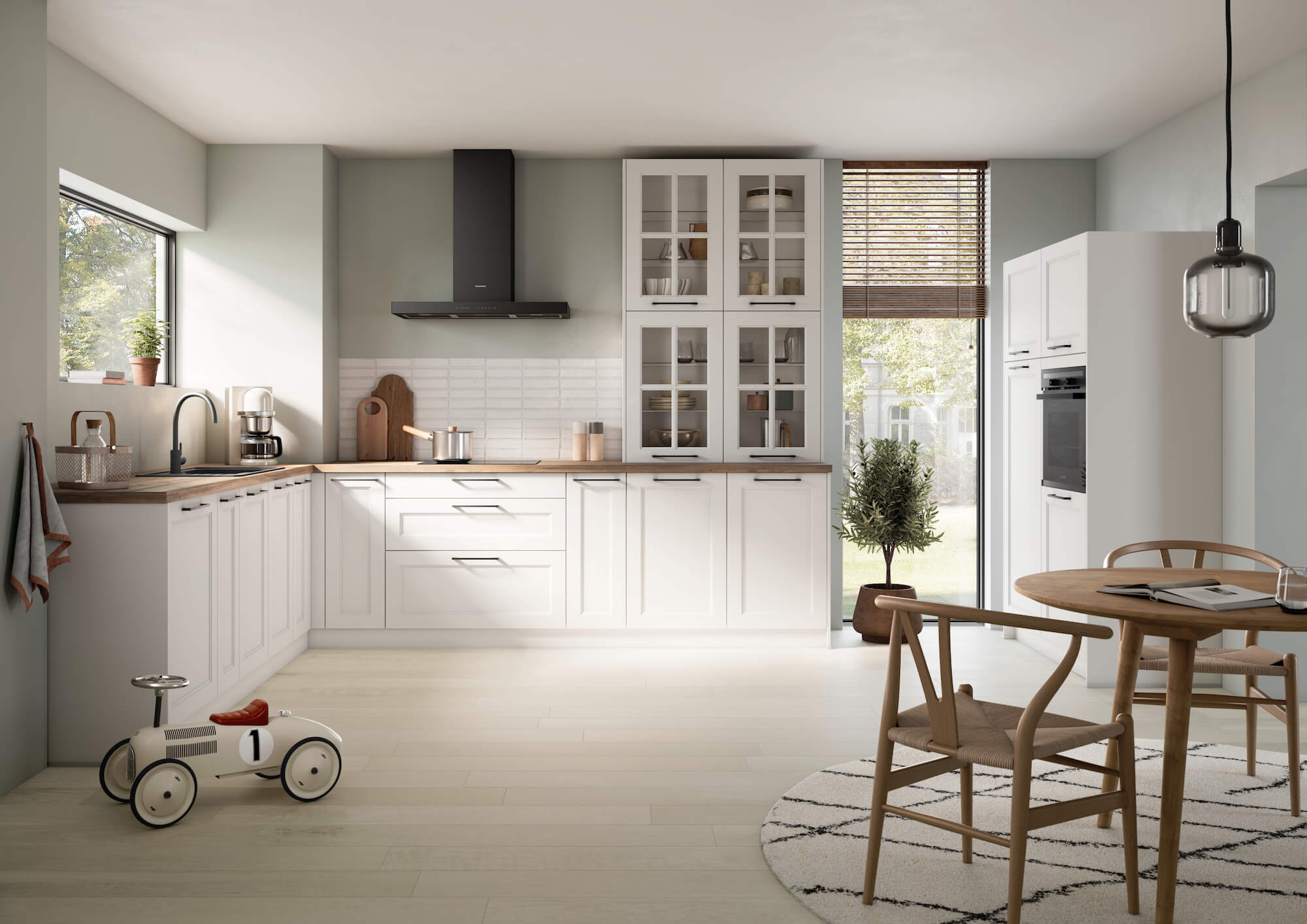 Haecker Ravenna Landhauskueche Weiss