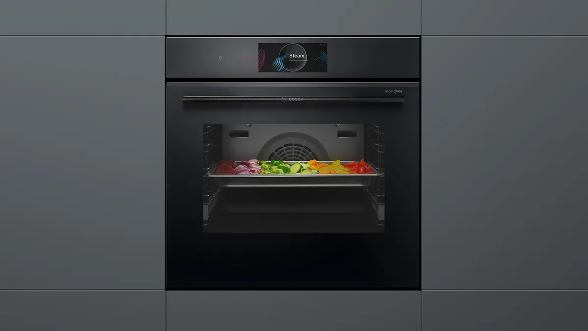 Bosch Serie 8 accent ine Backofen schwarz matt