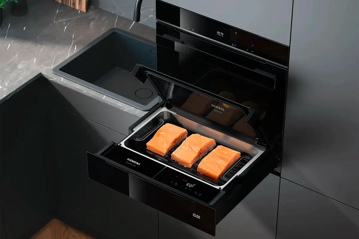 siemens-dampfschublade-lachs-auftauen